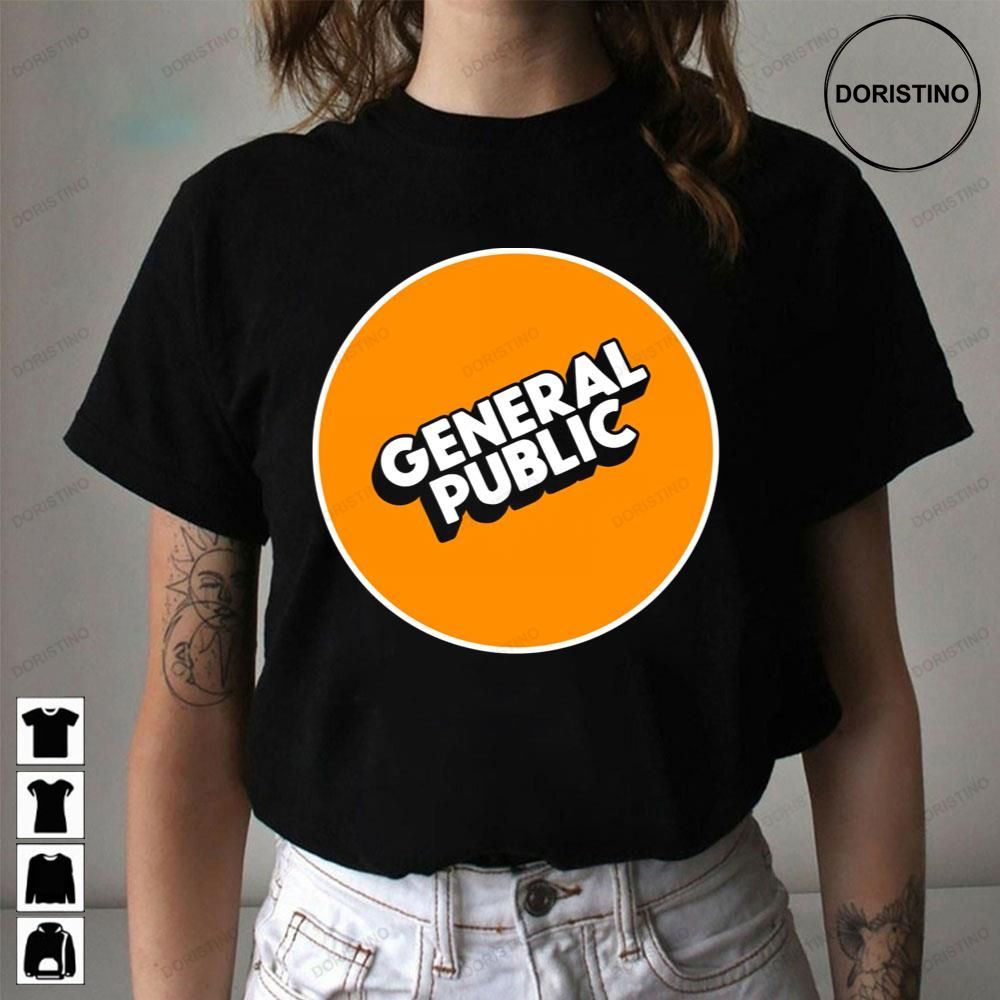 Orange General Public Awesome Shirts